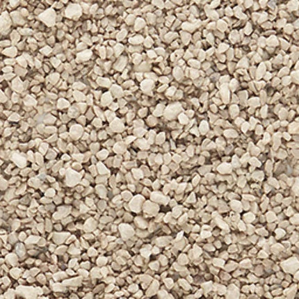 Woodland Scenics 1387 Coarse Ballast Buff 32 oz shaker - all scales model railroad ballast