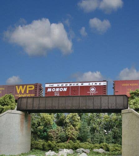Walthers Cornerstone 933-4502 | 70' Single-Track Through Girder Bridge Kit | HO Scale