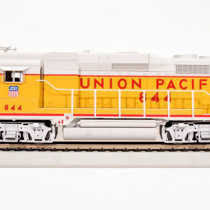 EMD GP30 Union Pacific #844 model train with Paragon4 sound and DCC in HO Scale on track.