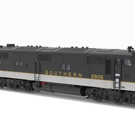 Broadway Limited 10232 EMD E7A Southern Railway #2906 Paragon4 Sound N Scale - model render 7