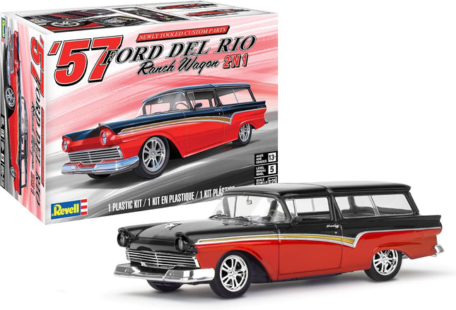 Revell 14548 1957 Ford Del Rio Ranch Wagon 2'N1 1/25 scale plastic model kit