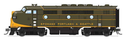 Broadway Limited 10544 HO scale EMD F3A, Spokane, Portland & Seattle #800