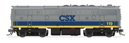 Broadway Limited 10542 HO scale EMD F3B, CSX #119