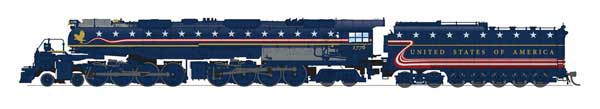 Broadway Limited 10685 N scale 4-8-8-4 Big Boy, AFT #250