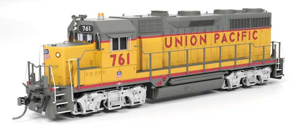 Broadway Limited 10024 HO scale EMD GP35 Low Nose, Union Pacific #747, Stealth DCC-ready