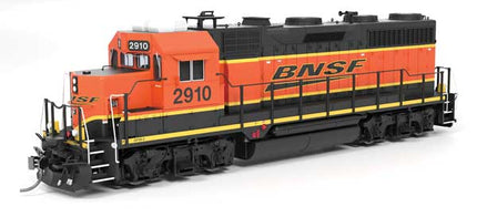 Broadway Limited 10001 HO scale EMD GP35/GP39 Rebuild, BNSF Railway #2910, Paragon4 sound