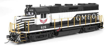 Broadway Limited 10013 HO scale EMD GP35 Low Nose, Gulf, Mobile & Ohio #626, Paragon4 sound