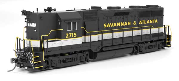 Broadway Limited 10017 HO scale EMD GP35 High Nose, Savannah & Atlanta #2715, Paragon4 sound