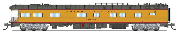 Broadway Limited 187-10491 N scale Business Car Observation, Union Pacific #119 Kenefick