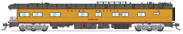 Broadway Limited 187-10494 N scale Business Car Observation, Union Pacific #119 Kenefick