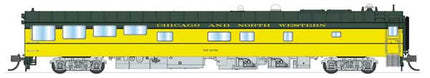 Broadway Limited 187-10502 N scale Track Inspection Theater Car, Chicago & North Western Fox River