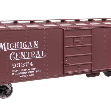 Walthers Mainline 910-41058 40' Steel Boxcar with Murphy Ends New York Central 93374 HO Scale