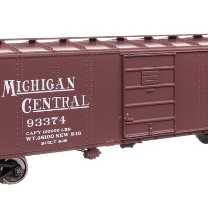 Walthers Mainline 910-41058 40' Steel Boxcar with Murphy Ends New York Central 93374 HO Scale