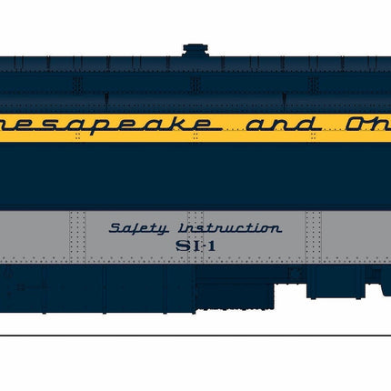 Broadway Limited 9930 heavyweight railroad instruction car Chesapeake & Ohio #SI-4 HO scale