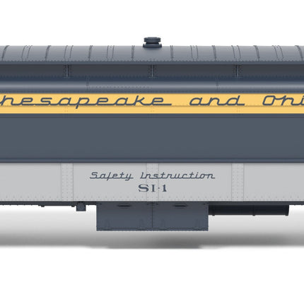 Broadway Limited 9930 heavyweight railroad instruction car Chesapeake & Ohio #SI-4 HO scale