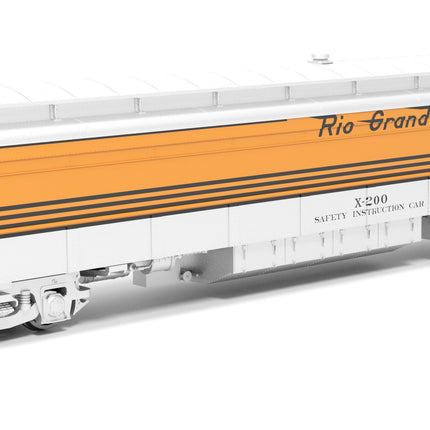 Broadway Limited 9932 heavyweight railroad instruction car Denver & Rio Grande Western #X-200 HO scale
