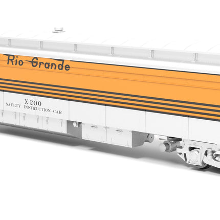 Broadway Limited 9932 heavyweight railroad instruction car Denver & Rio Grande Western #X-200 HO scale