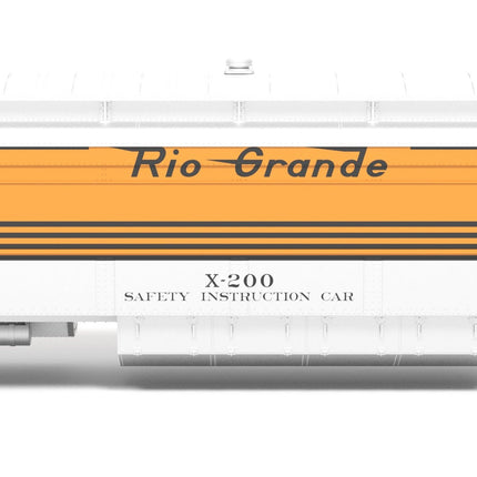 Broadway Limited 9932 heavyweight railroad instruction car Denver & Rio Grande Western #X-200 HO scale