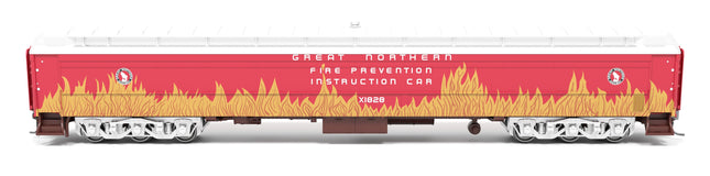 Broadway Limited 9933 heavyweight railroad instruction car Great Northern #X1828 HO scale