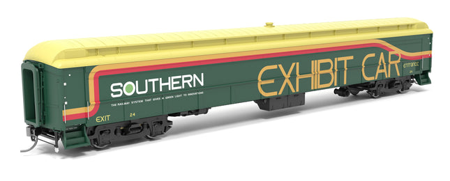 Broadway Limited 9939 heavyweight railroad exhibit car Southern Railway #24 HO scale