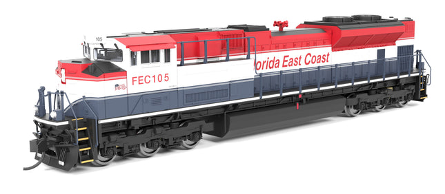 Broadway Limited 9968 Florida East Coast #105 N scale locomotive