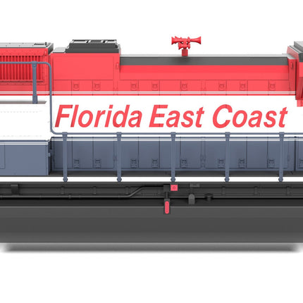 Broadway Limited 9968 Florida East Coast #105 N scale locomotive