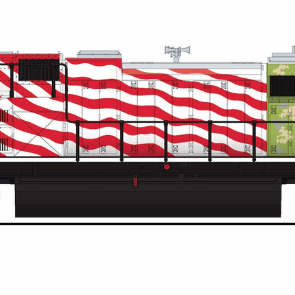 Broadway Limited 9972 Kansas City Southern #4006 N scale locomotive