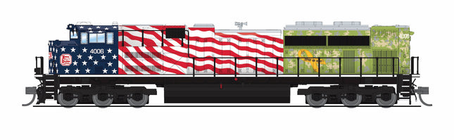 Broadway Limited 9972 Kansas City Southern #4006 N scale locomotive