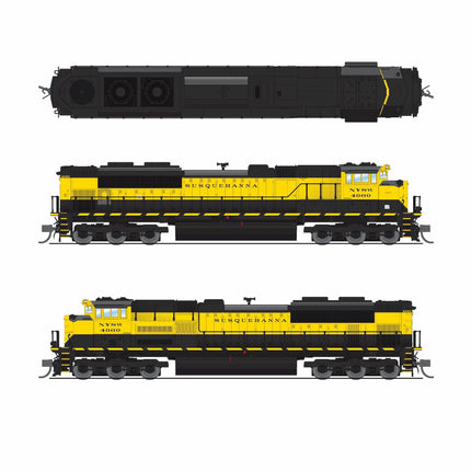 Broadway Limited 9976 New York, Susquehanna & Western #4060 N scale locomotive