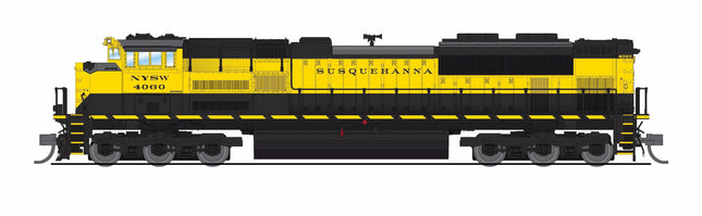 Broadway Limited 9977 New York, Susquehanna & Western #4064 N scale locomotive