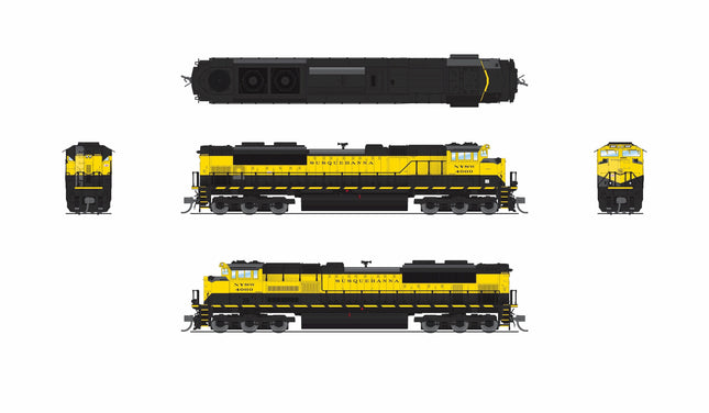 Broadway Limited 9977 New York, Susquehanna & Western #4064 N scale locomotive