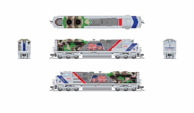 Broadway Limited 9980 Union Pacific #1943 N scale locomotive