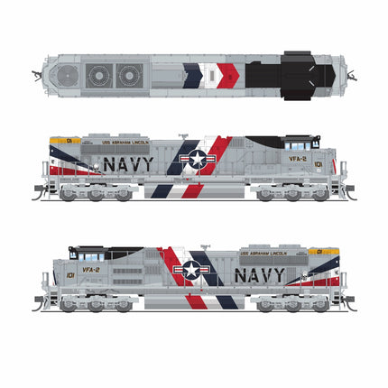 Broadway Limited 9982 US Navy #101 N scale locomotive
