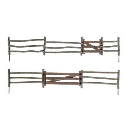 Woodland Scenics 2991 Log Fence N Scale - package front