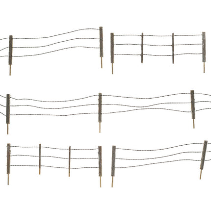 Woodland Scenics 3000 Barbed Wire Fence O Scale - package front