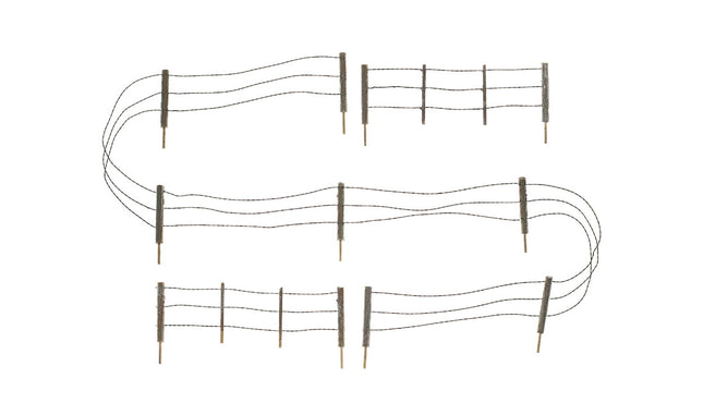 Woodland Scenics 3000 Barbed Wire Fence O Scale - package front