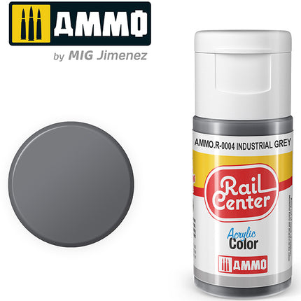 AMMO R-0004 | Industrial Gray (15 ML) | Acrylic Paints By Mig Jimenez