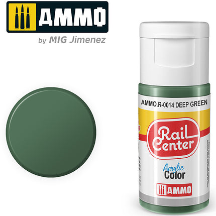 AMMO R-0014 | Deep Green (15 ML) | Acrylic Paints By Mig Jimenez