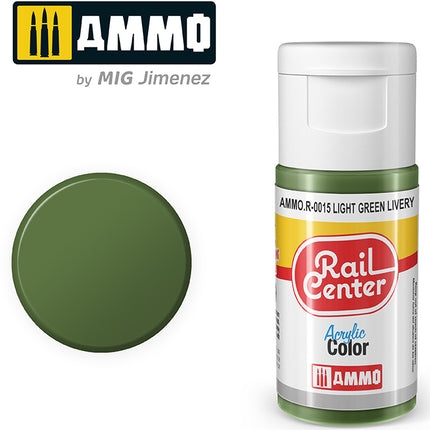 AMMO R-0015 | Light Green (15 ML) | Acrylic Paints By Mig Jimenez