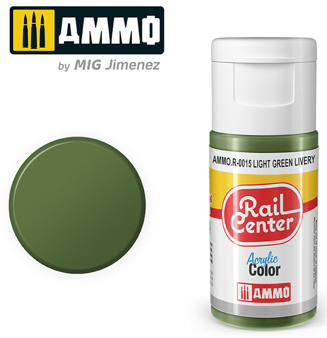 AMMO R-0015 | Light Green (15 ML) | Acrylic Paints By Mig Jimenez