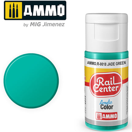 AMMO R-0018 | Jade Green (15 ML) | Acrylic Paints By Mig Jimenez