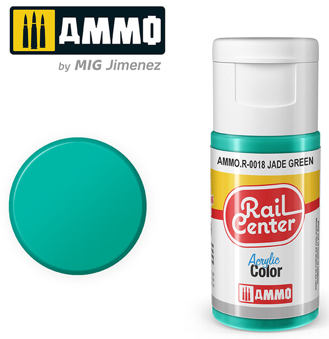 AMMO R-0018 | Jade Green (15 ML) | Acrylic Paints By Mig Jimenez