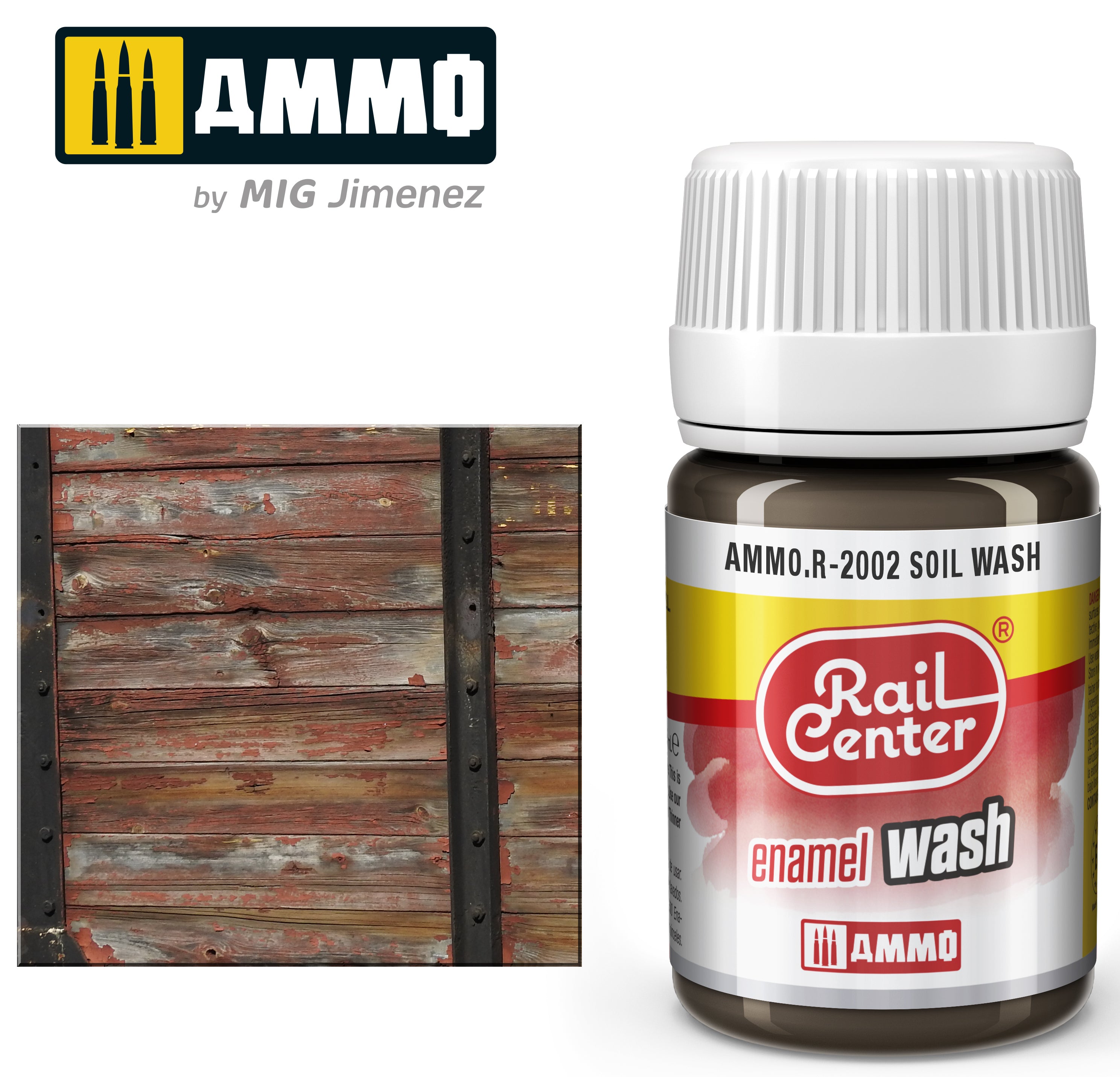 AMMO R-2002 | Soil Wash (35 ML) | Acrylic Paints By Mig Jimenez