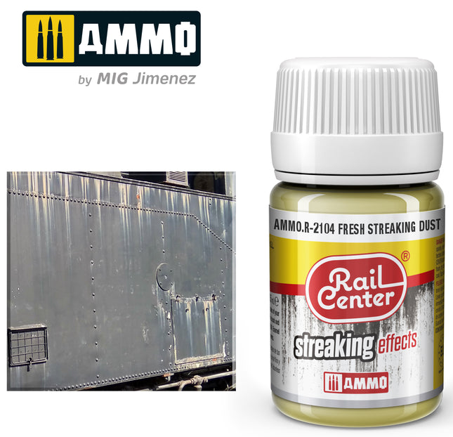 AMMO R-2104 | Fresh Streaking Dust (35 ML) | Acrylic Paints By Mig Jimenez