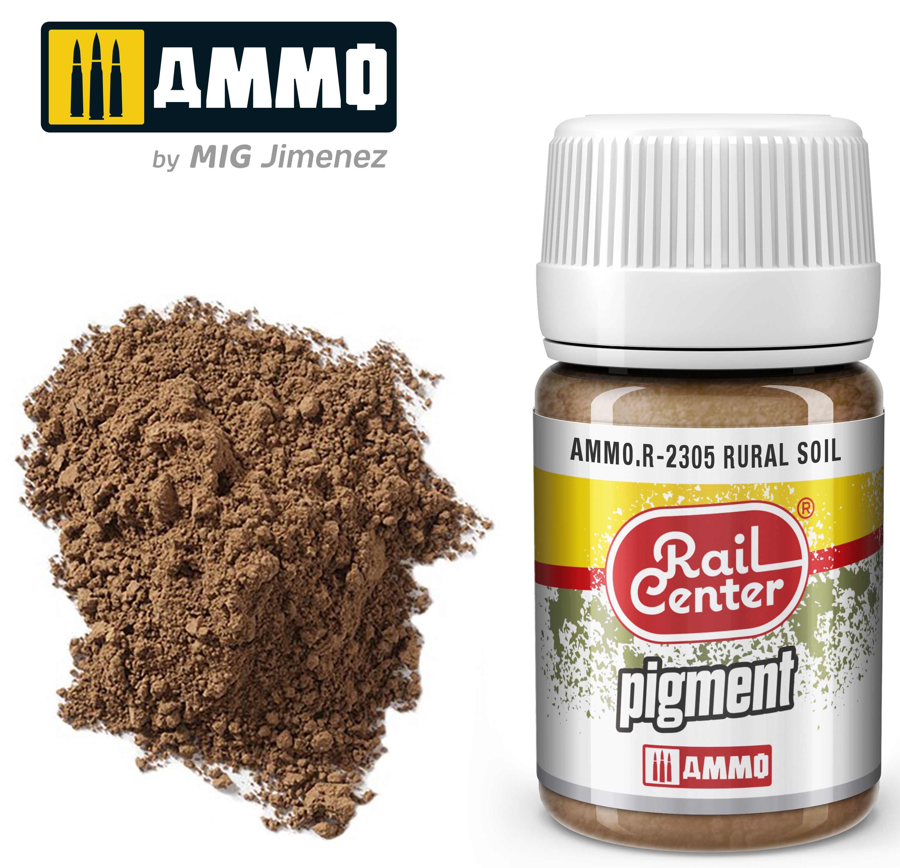 AMMO R-2305 | Rural Soil Pigment (35 ML) | By Mig Jimenez