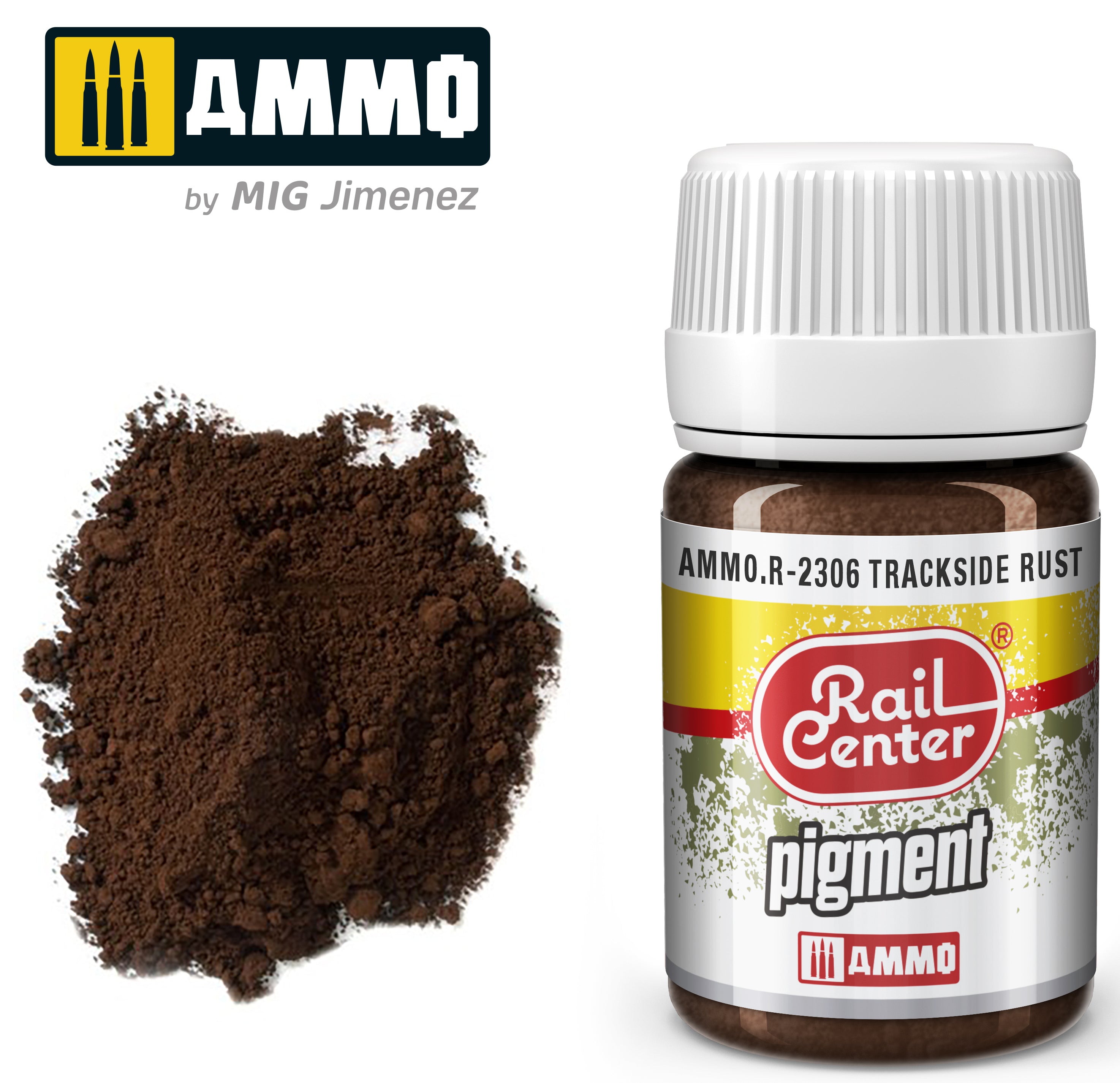 AMMO R-2306 | Trackside Rust Pigment (35 ML) | By Mig Jimenez