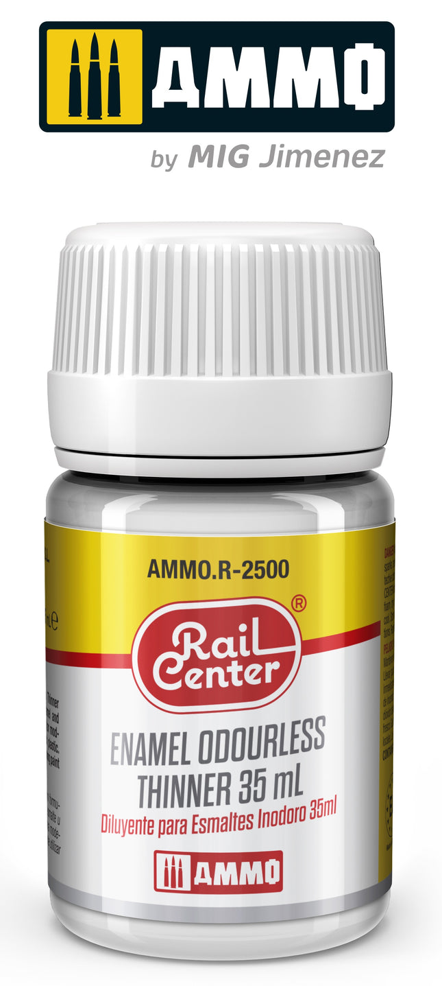 AMMO R-2500 | Enamel Odourless Thinner (35 ML) | Acrylic Paints By Mig Jimenez