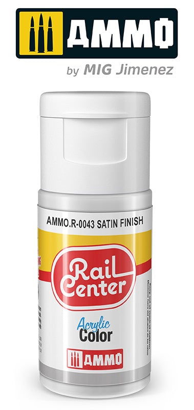 AMMO R-0043 | Satin Finish (15 ML) | Acrylic Paints By Mig Jimenez - Squeaky's Trains
