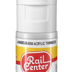 AMMO R-0500 | Rail Center Acrylic Thinner (15 ML) | Acrylic Paints By Mig Jimenez - Squeaky's Trains