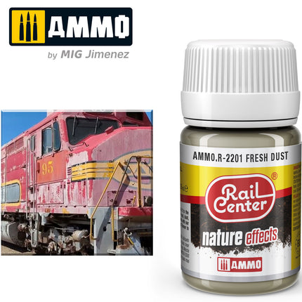AMMO R-2201 | Fresh Dust (35 ML) | Acrylic Paints By Mig Jimenez - Squeaky's Trains